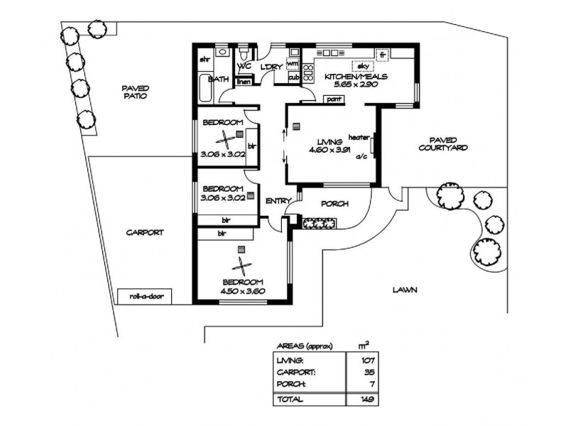 26 Deepdene Street, Mitchell Park SA 5043 Floorplan