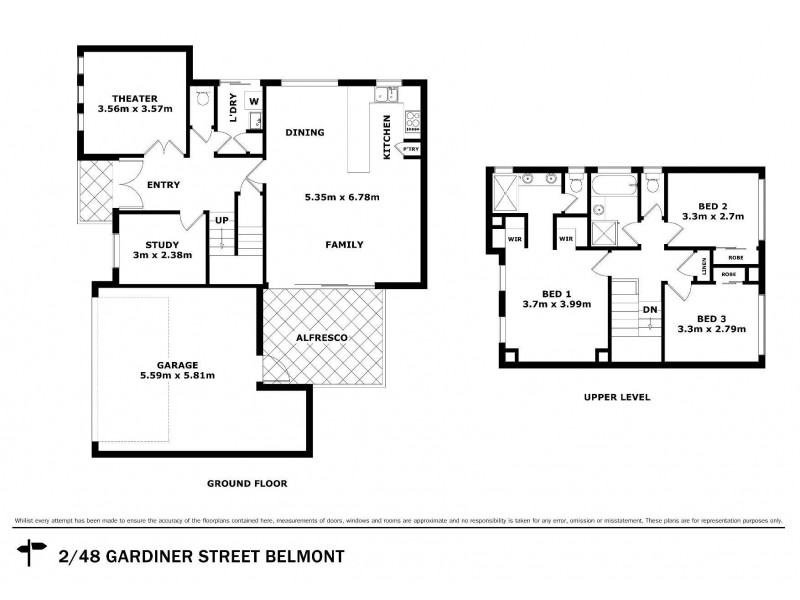 2/48 Gardiner Street, Belmont WA 6104 Floorplan