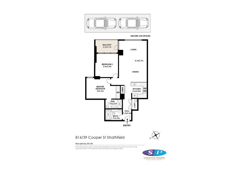 Unit 814/39 Cooper Street, Strathfield NSW 2135