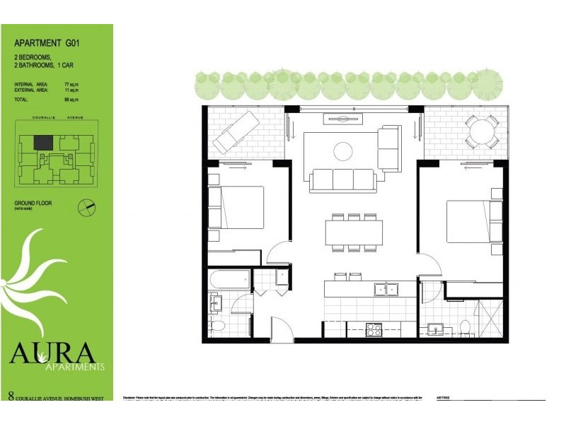Unit G01/8 Courallie Avenue, Homebush West NSW 2140