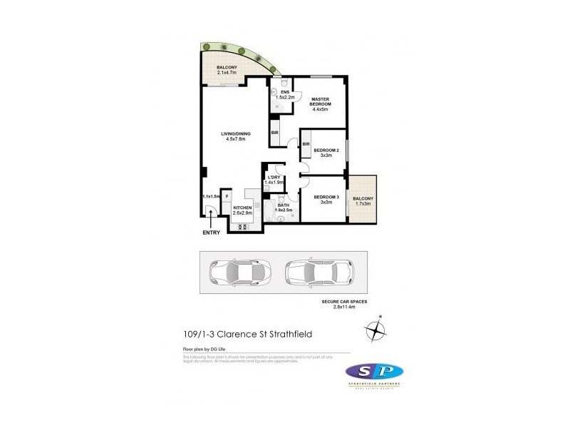 Unit 109/1 Clarence Street, Strathfield NSW 2135