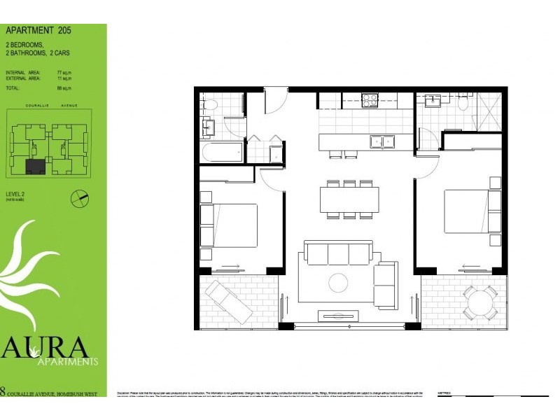 Unit 205/8 Courallie Avenue, Homebush West NSW 2140