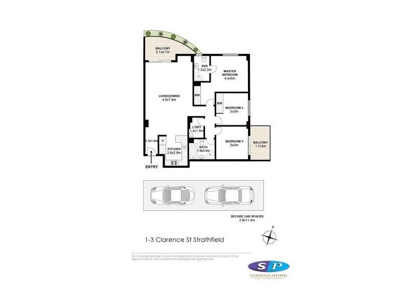 Unit 115/1 Clarence Street, Strathfield NSW 2135