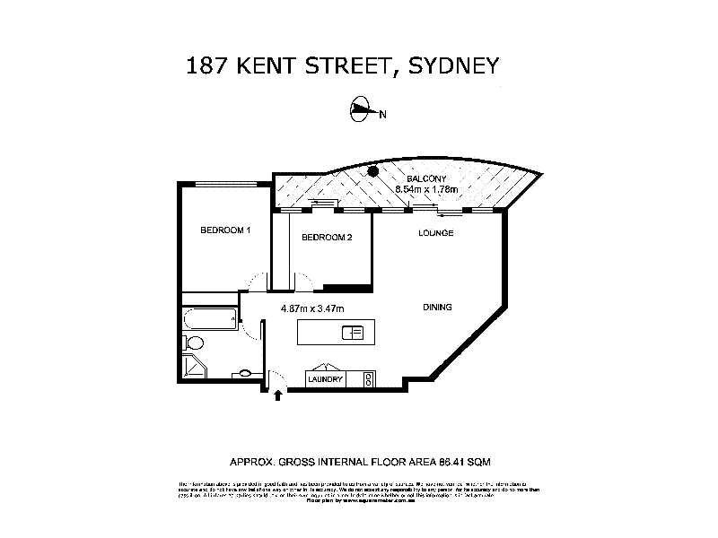 187 Kent Street, Sydney NSW 2000 Floorplan