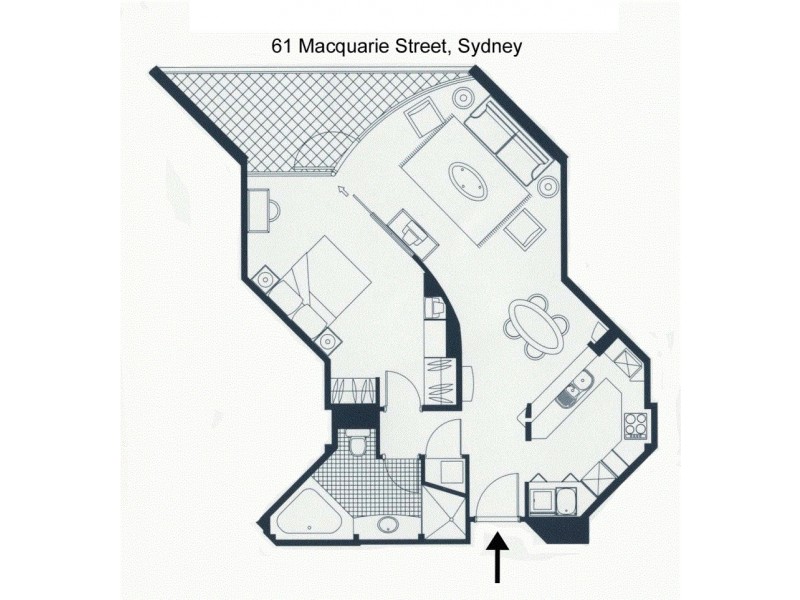61 Macquarie Street, Sydney NSW 2000 Floorplan