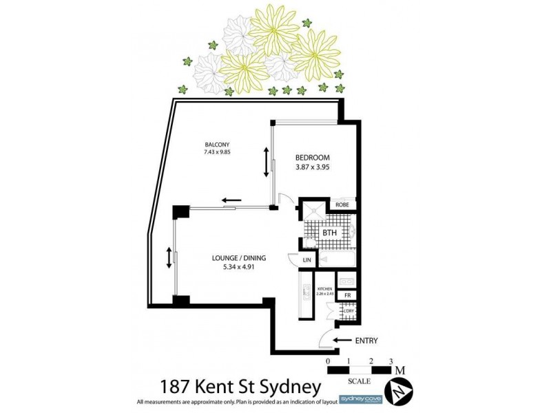 187 Kent Street, Sydney NSW 2000 Floorplan