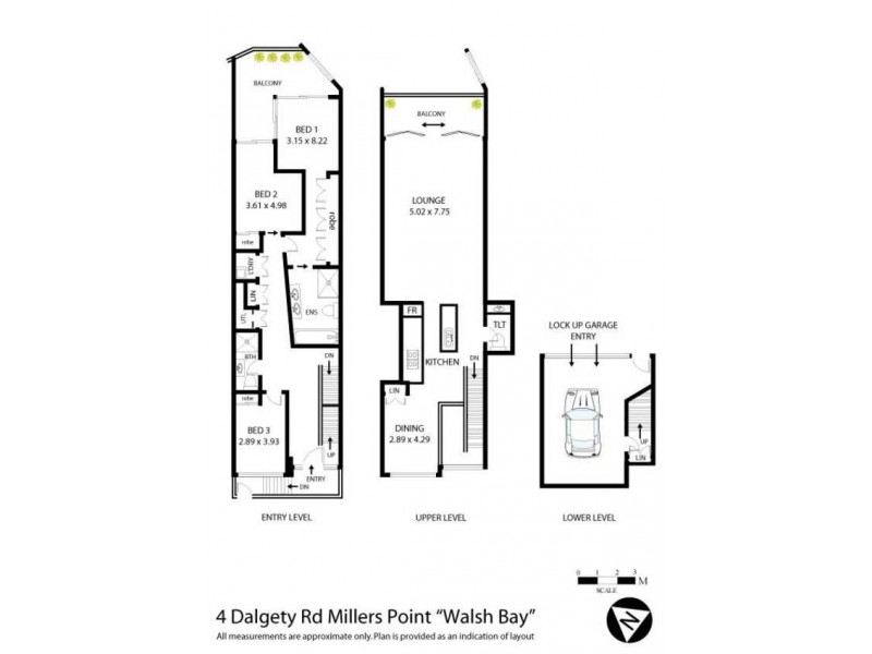 4 Dalgety Road, Walsh Bay NSW 2000 Floorplan