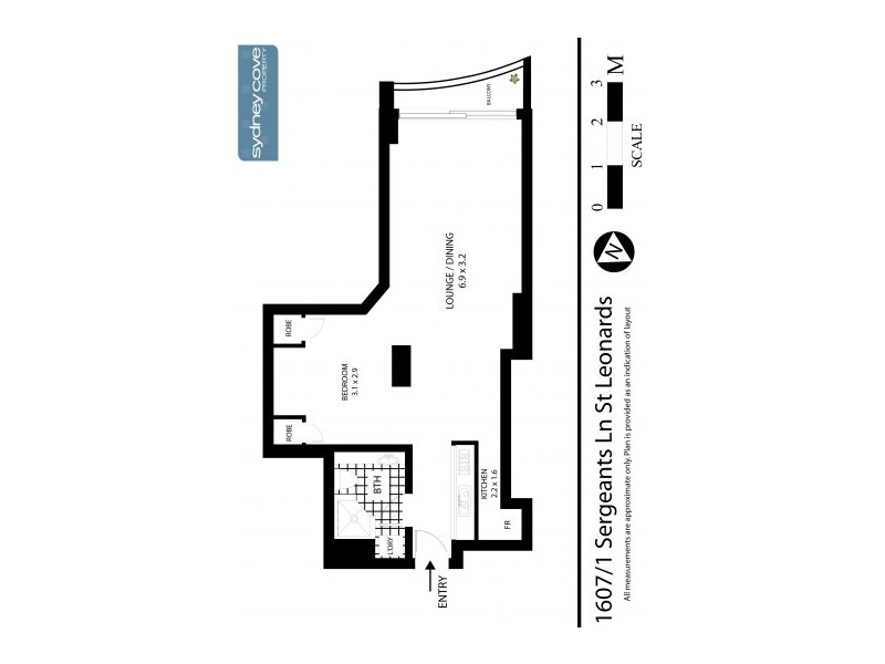 1607/1 Sergeants Lane, St Leonards NSW 2065