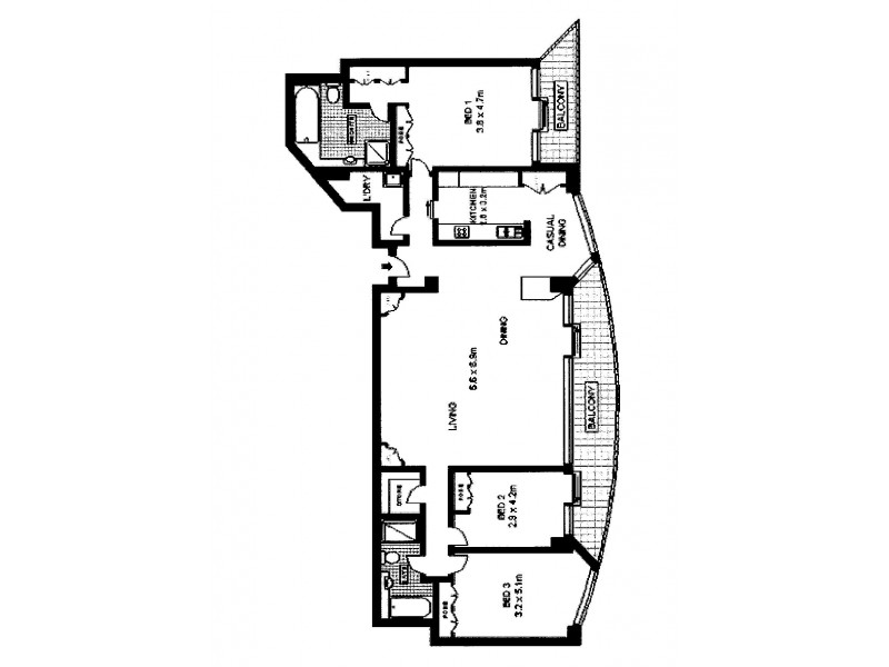127 Kent Street, Sydney NSW 2000 Floorplan