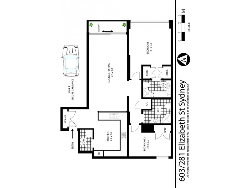 281 Elizabeth Street, Sydney NSW 2000 Floorplan