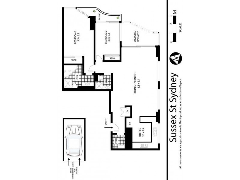 222 Sussex Street, Sydney NSW 2000 Floorplan