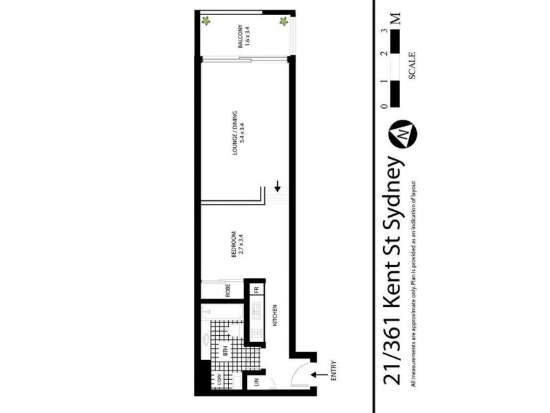361 Kent Street, Sydney NSW 2000 Floorplan