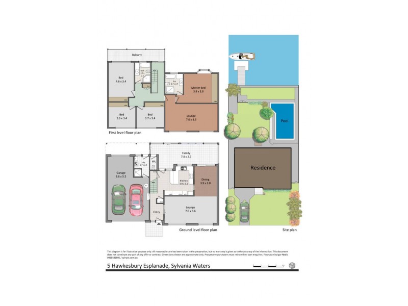 5 Hawkesbury Esplanade, Sylvania Waters NSW 2224 Floorplan