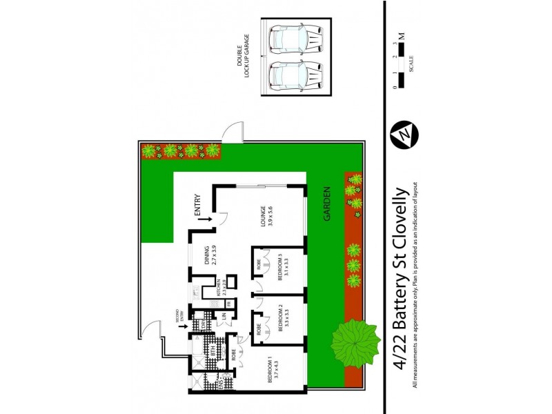4/22 Battery Street, Coogee NSW 2034 Floorplan