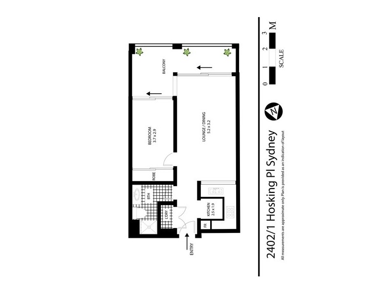 2402/1-5 Hosking Place, Sydney NSW 2000