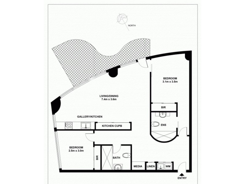 129 Harrington Street, Sydney NSW 2000 Floorplan