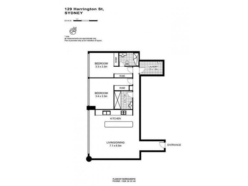 129 Harrington Street, Sydney NSW 2000 Floorplan