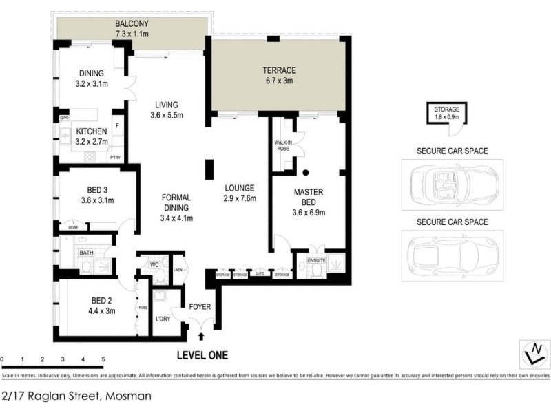 17 Raglan Street, Mosman NSW 2088 Floorplan