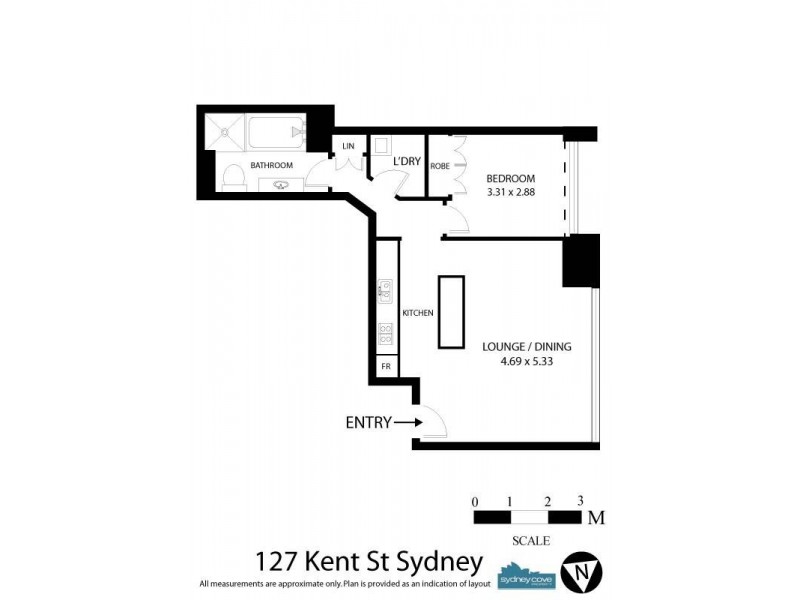 127 Kent Street, Sydney NSW 2000 Floorplan