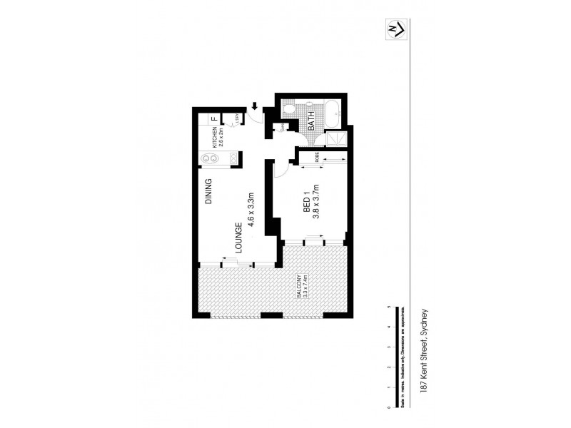 187 Kent Street, Sydney NSW 2000 Floorplan