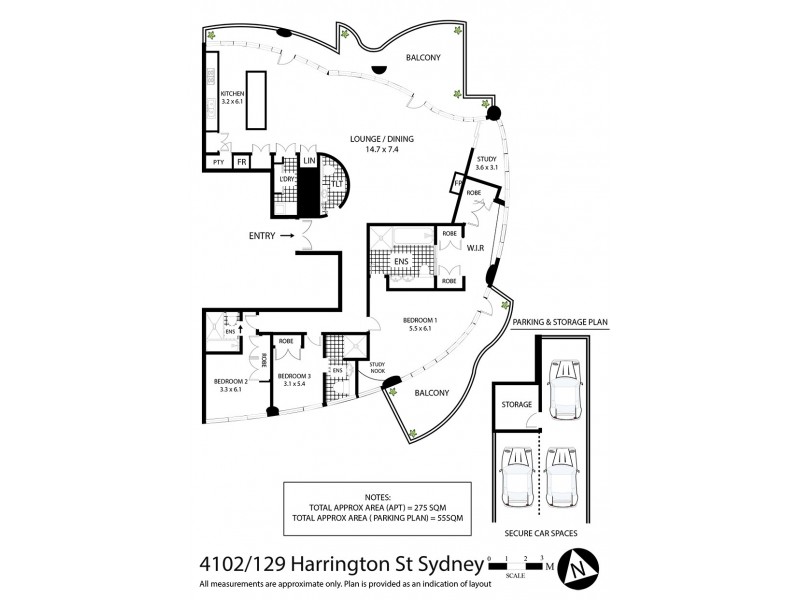 129 Harrington Street, Sydney NSW 2000 Floorplan