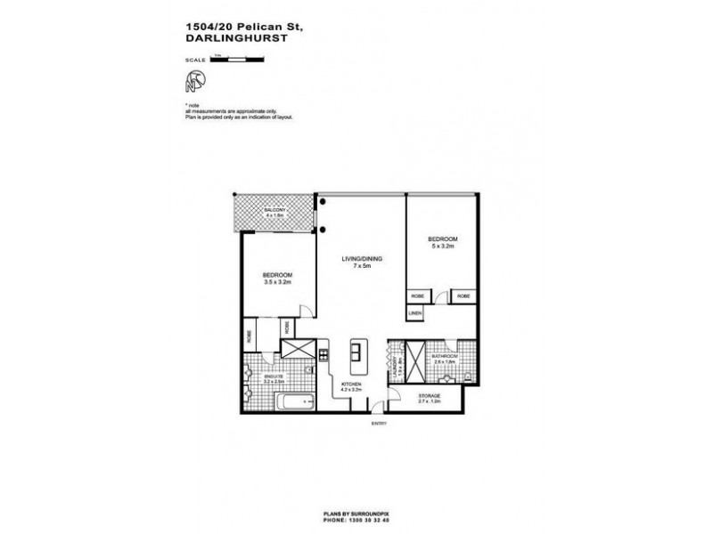 20 Pelican Street, Surry Hills NSW 2010 Floorplan