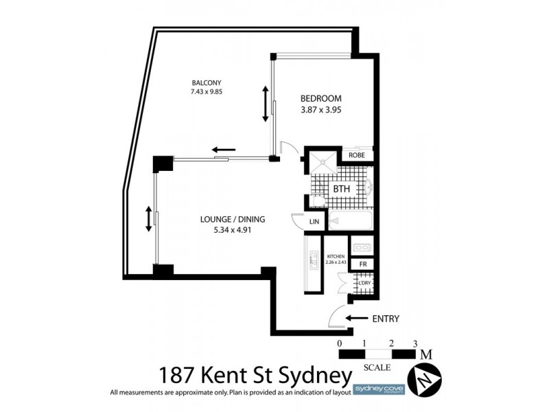 187 Kent Street, Sydney NSW 2000 Floorplan