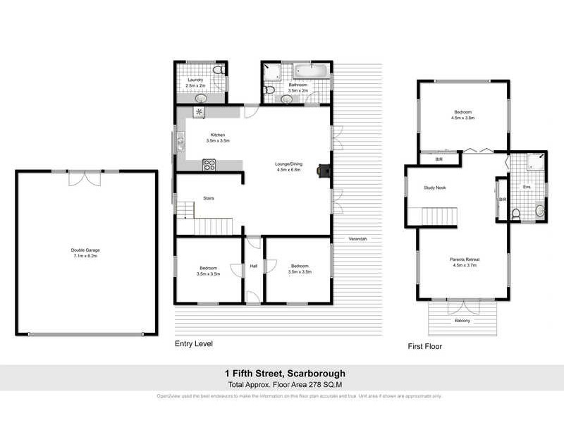 1 Fifth Street, Scarborough NSW 2515 Floorplan