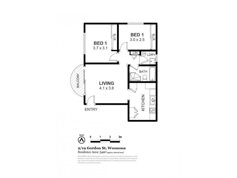 2/19 Gordon Street, Woonona NSW 2517 Floorplan