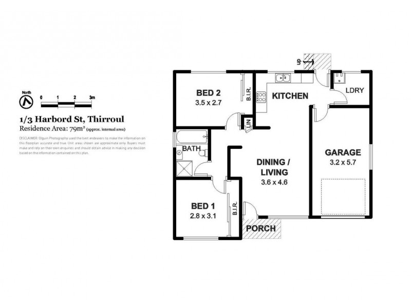 1/3 Harbord Street, Thirroul NSW 2515 Floorplan