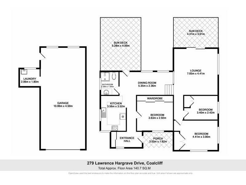 279 Lawrence Hargrave Drive, Coalcliff NSW 2508 Floorplan
