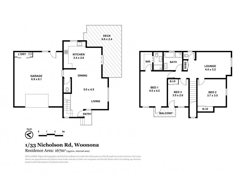 1, 2, 3, 4/33 Nicholson Road, Woonona NSW 2517 Floorplan