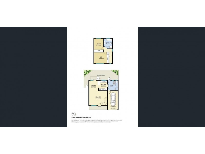 3/9-11 Newbold Close, Thirroul NSW 2515 Floorplan