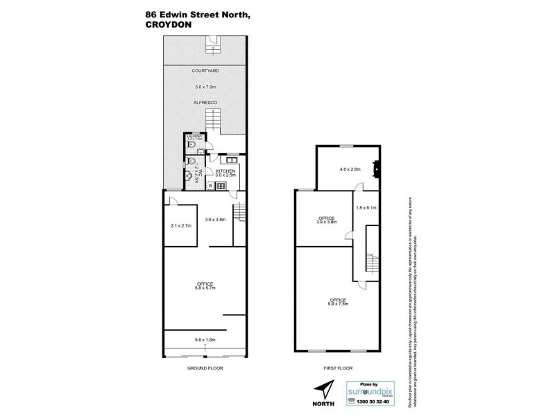 86 Edwin Street, Croydon NSW 2132 Floorplan