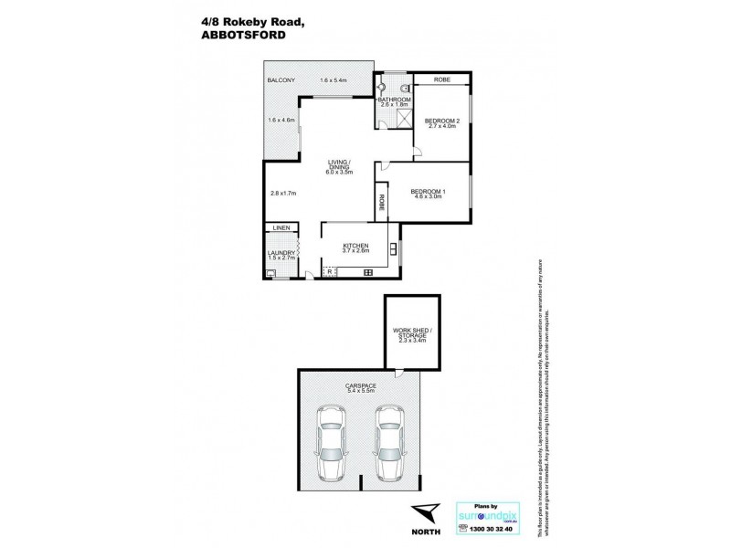 4/8 Rokeby Road, Abbotsford NSW 2046 Floorplan