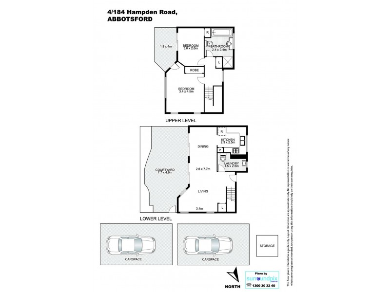 4/184 Hampden Road, Abbotsford NSW 2046 Floorplan