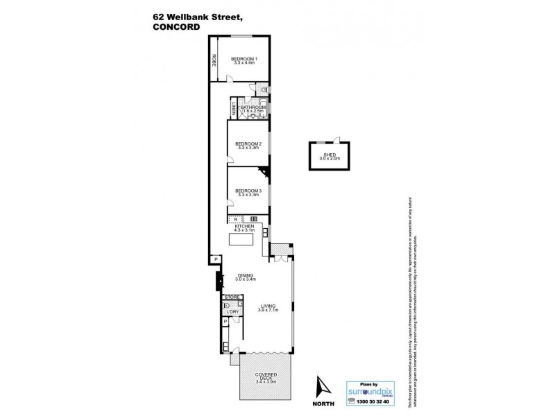 62 Wellbank Street, Concord NSW 2137 Floorplan
