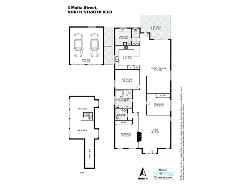 3 Malta Street, North Strathfield NSW 2137 Floorplan
