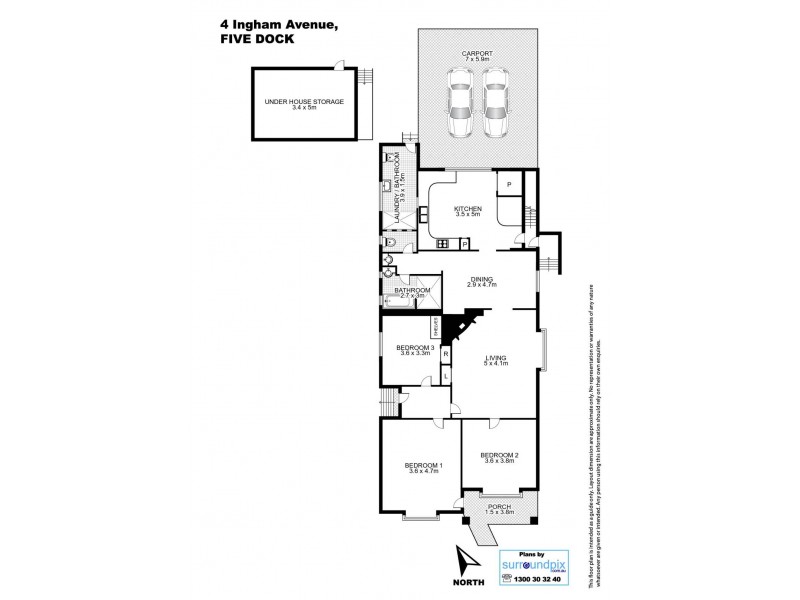 4 Ingham Avenue, Five Dock NSW 2046 Floorplan