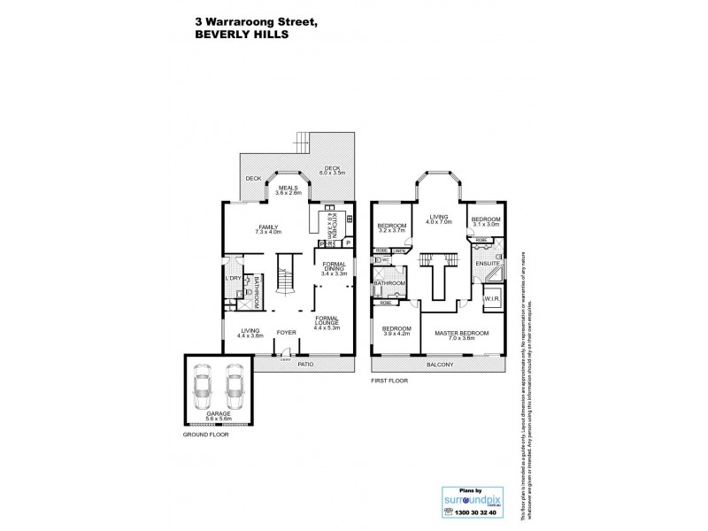 3 Warraroong Street, Beverly Hills NSW 2209 Floorplan