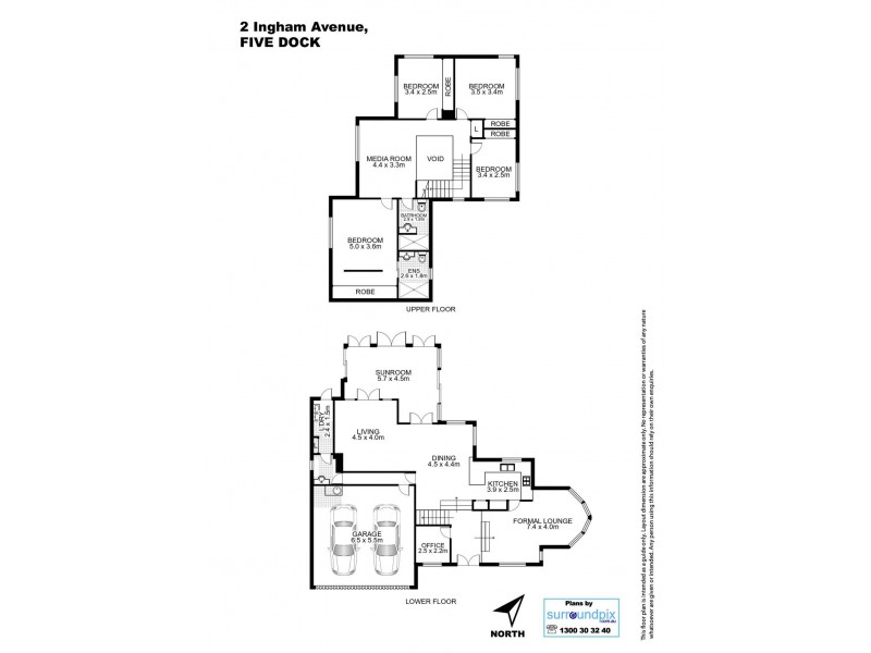 2 Ingham Avenue, Five Dock NSW 2046 Floorplan