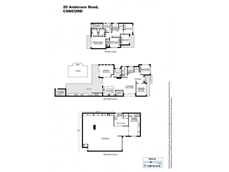 20 Anderson Road, Concord NSW 2137 Floorplan