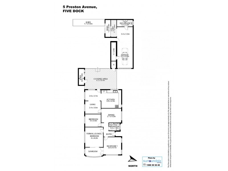 5 Preston Avenue, Five Dock NSW 2046 Floorplan