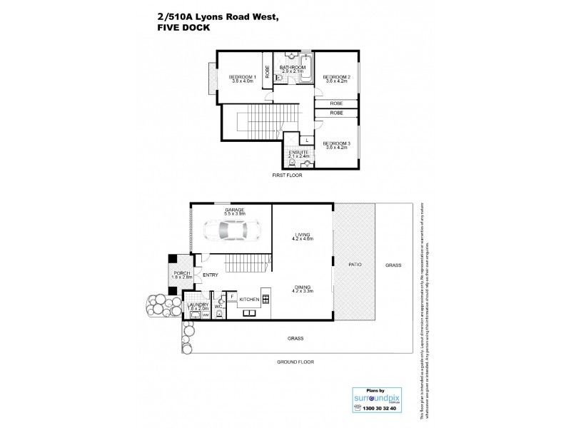 1/510A Lyons Rd West, Five Dock NSW 2046 Floorplan