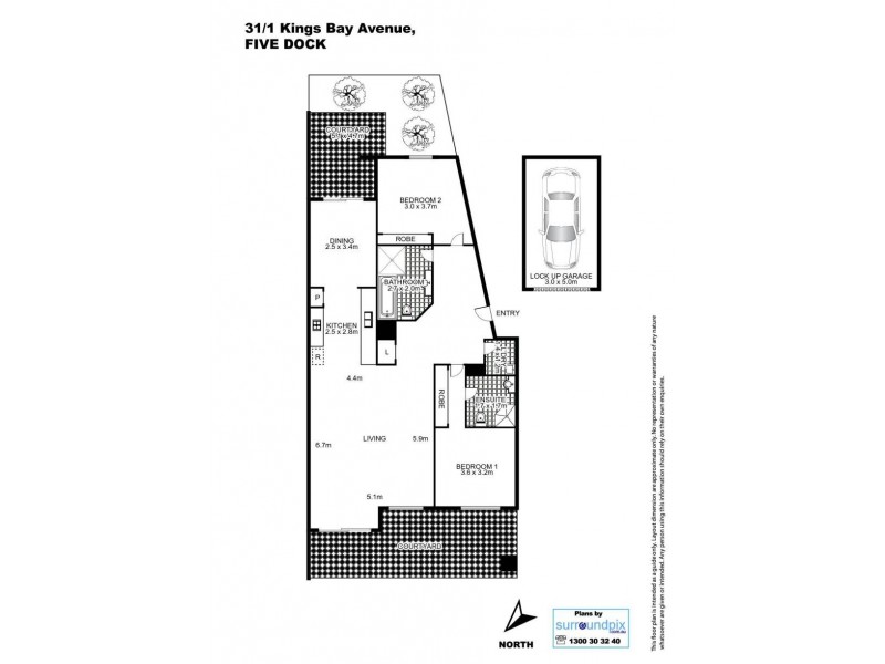 31/1 Kings Bay Avenue, Five Dock NSW 2046 Floorplan