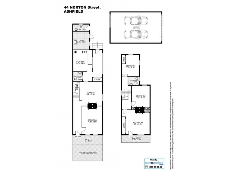 44 Norton Street, Ashfield NSW 2131 Floorplan
