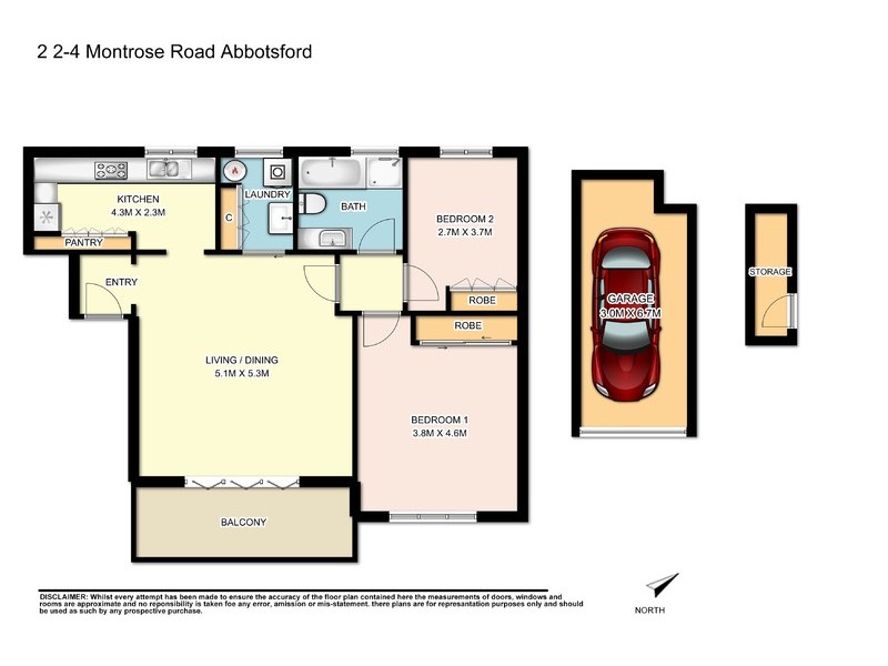 2/2-4 Montrose Road, Abbotsford NSW 2046