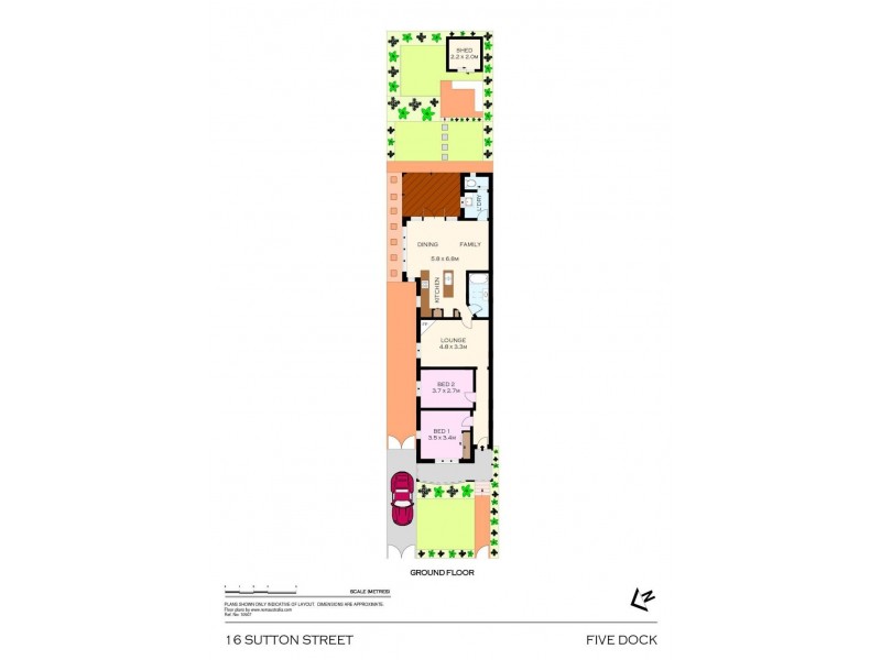 16 Sutton Street, Five Dock NSW 2046 Floorplan
