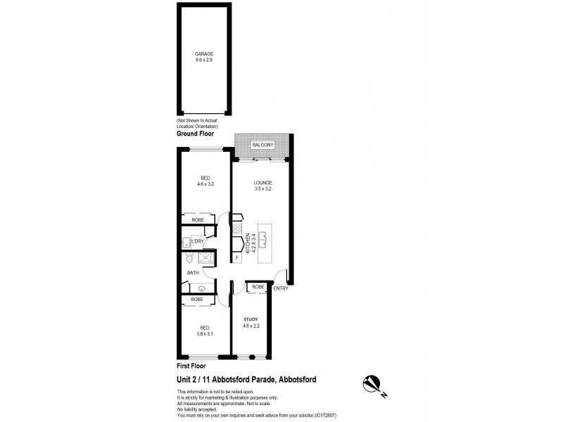 2/11 Abbotsford Parade, Abbotsford NSW 2046 Floorplan