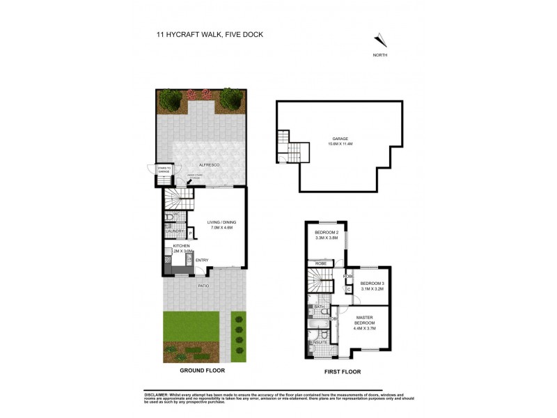 11 Hycraft Walk, Five Dock NSW 2046 Floorplan